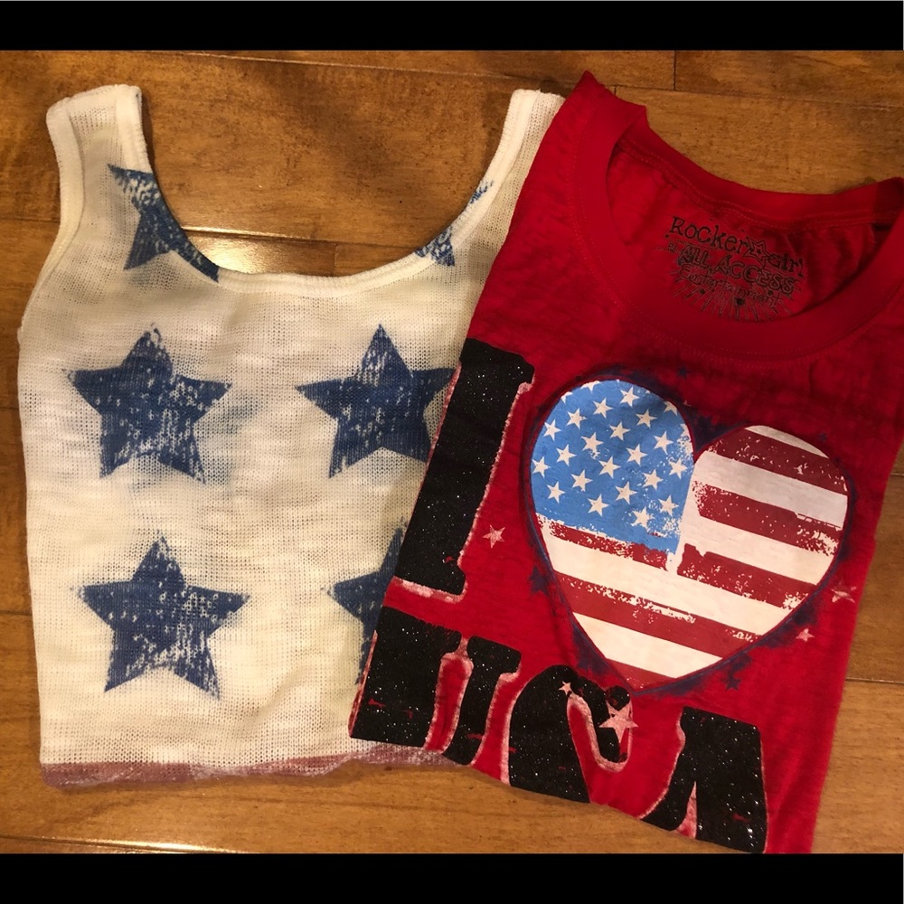 PATRIOTIC T-Shirt & Tank Top BUNDLE 🔥